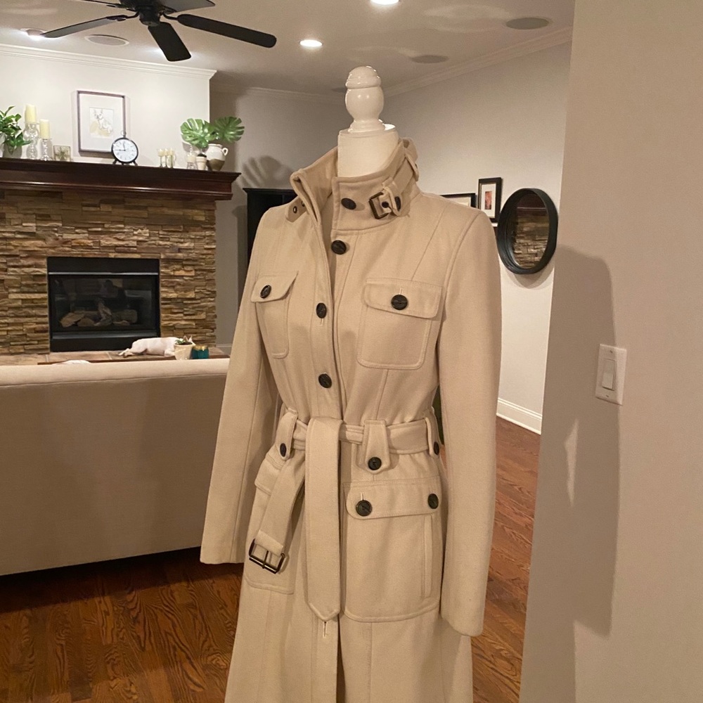 ESPRIT Military Inspired Winter White Coat